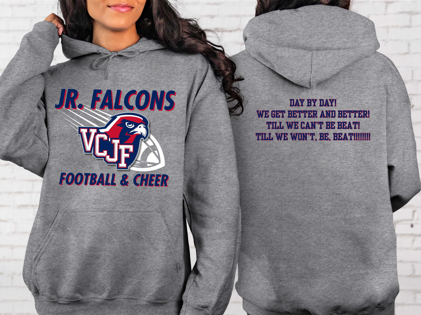 VCJF Football and Cheer Design 2 - Adult