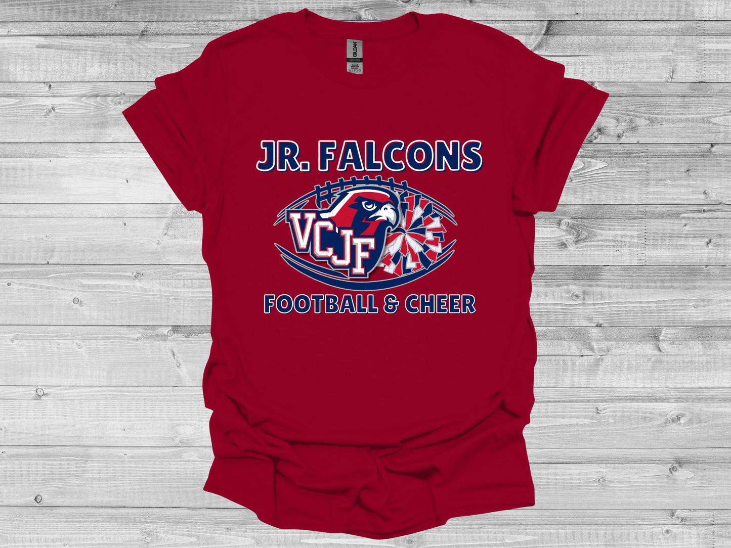 VCJF Football and Cheer Design 3 - Adult