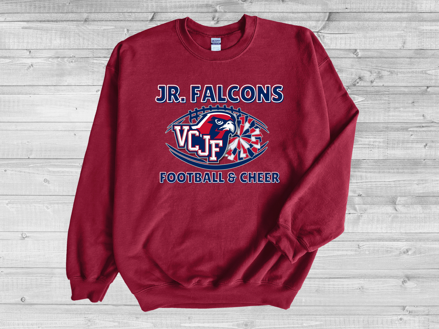 VCJF Football and Cheer Design 3 - Youth