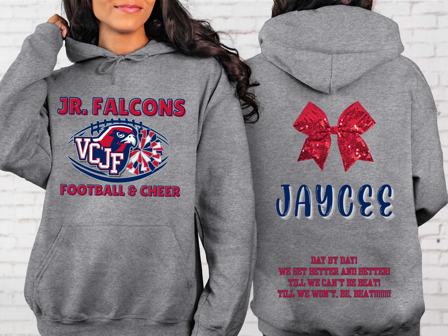 VCJF Football and Cheer Design 3 - Youth