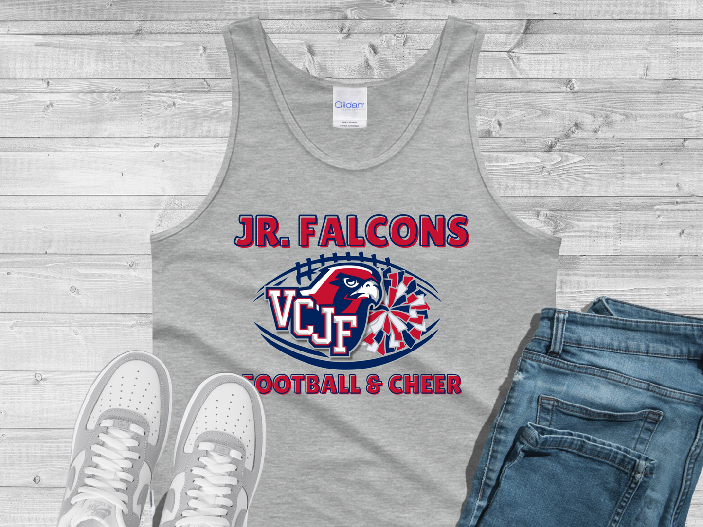 VCJF Football and Cheer Design 3 - Adult