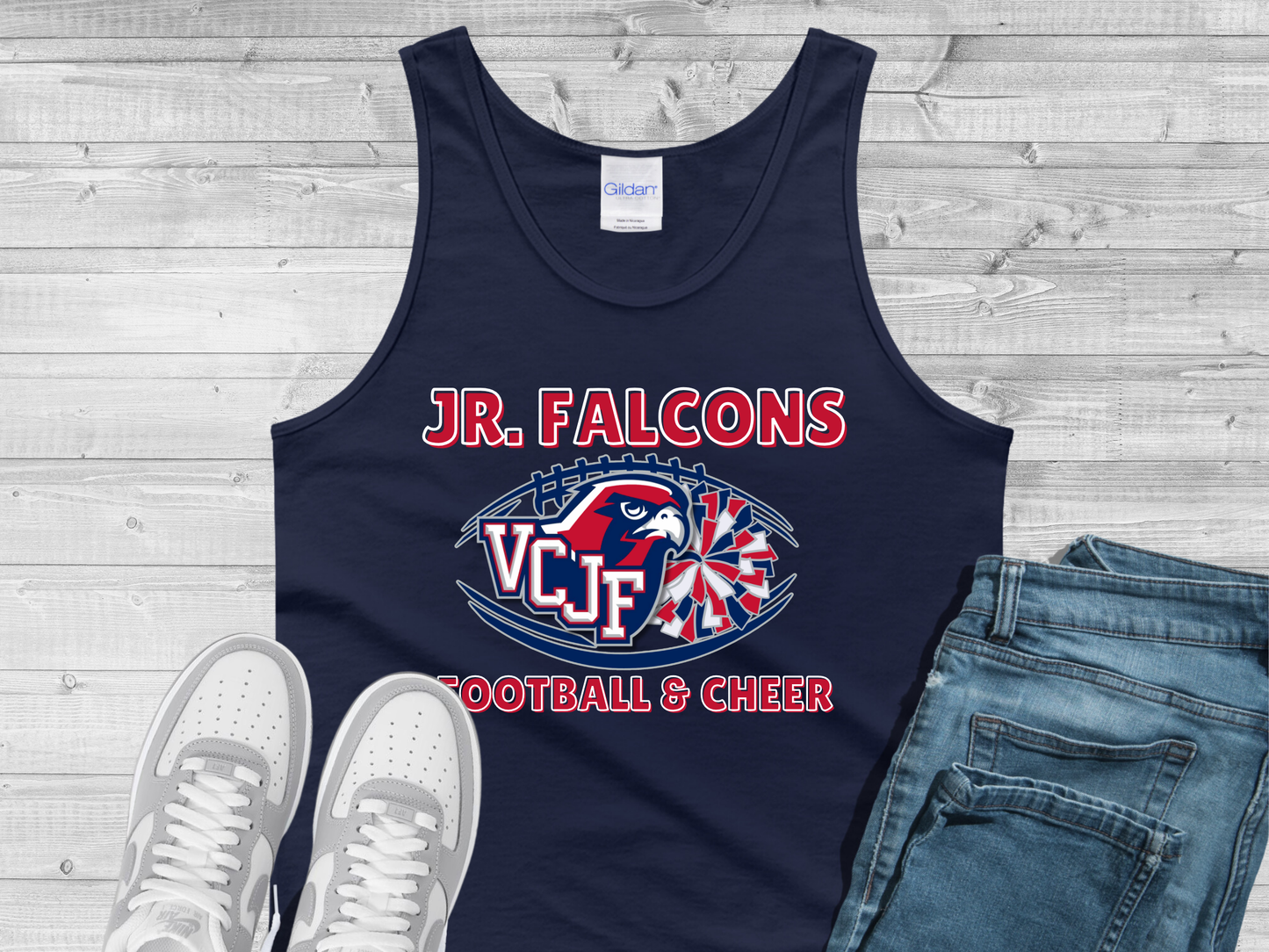 VCJF Football and Cheer Design 3 - Adult