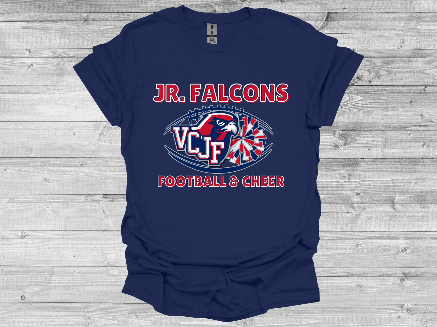 VCJF Football and Cheer Design 3 - Youth
