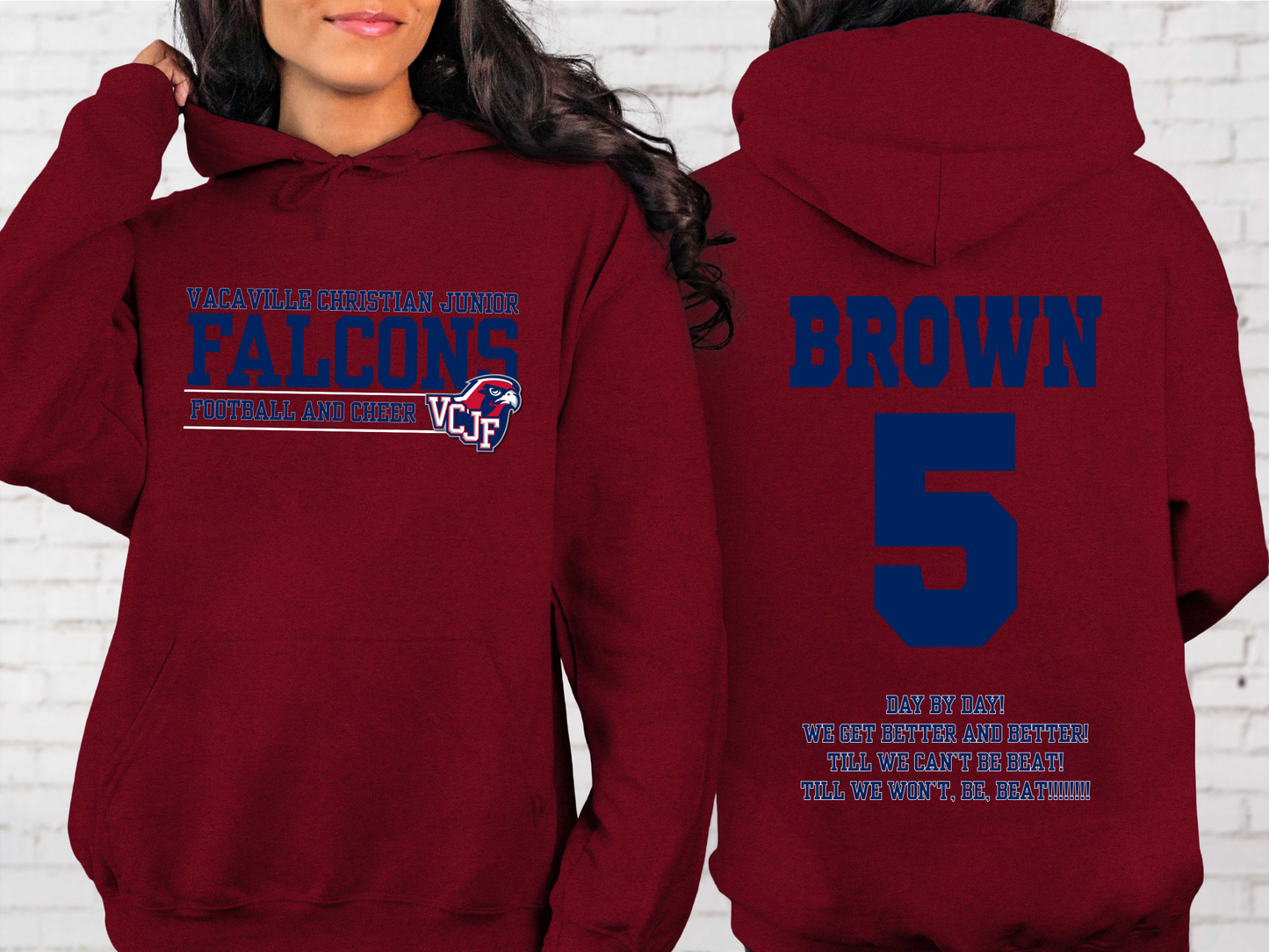 VCJF Football and Cheer Design 4 - Adult