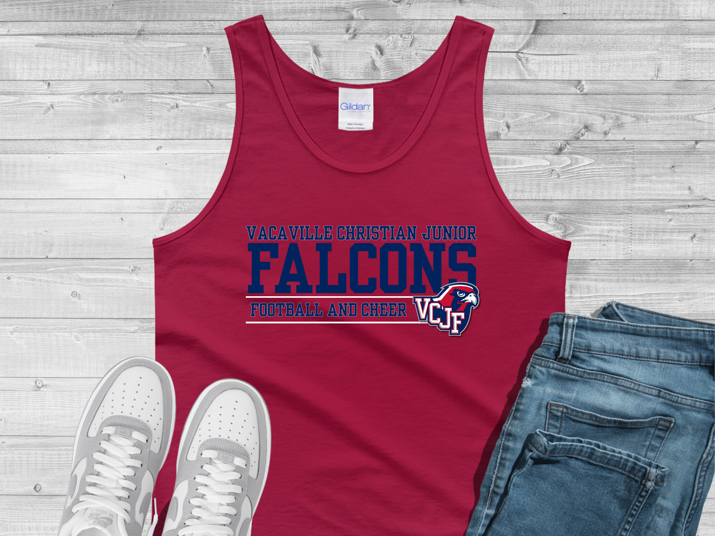 VCJF Football and Cheer Design 4 - Adult