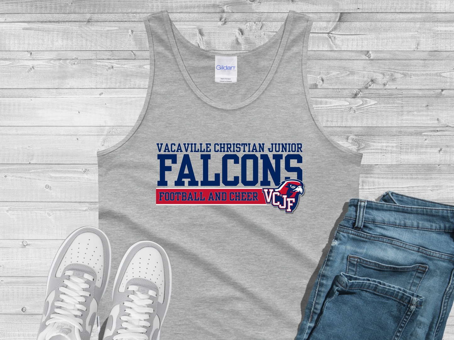 VCJF Football and Cheer Design 4 - Adult