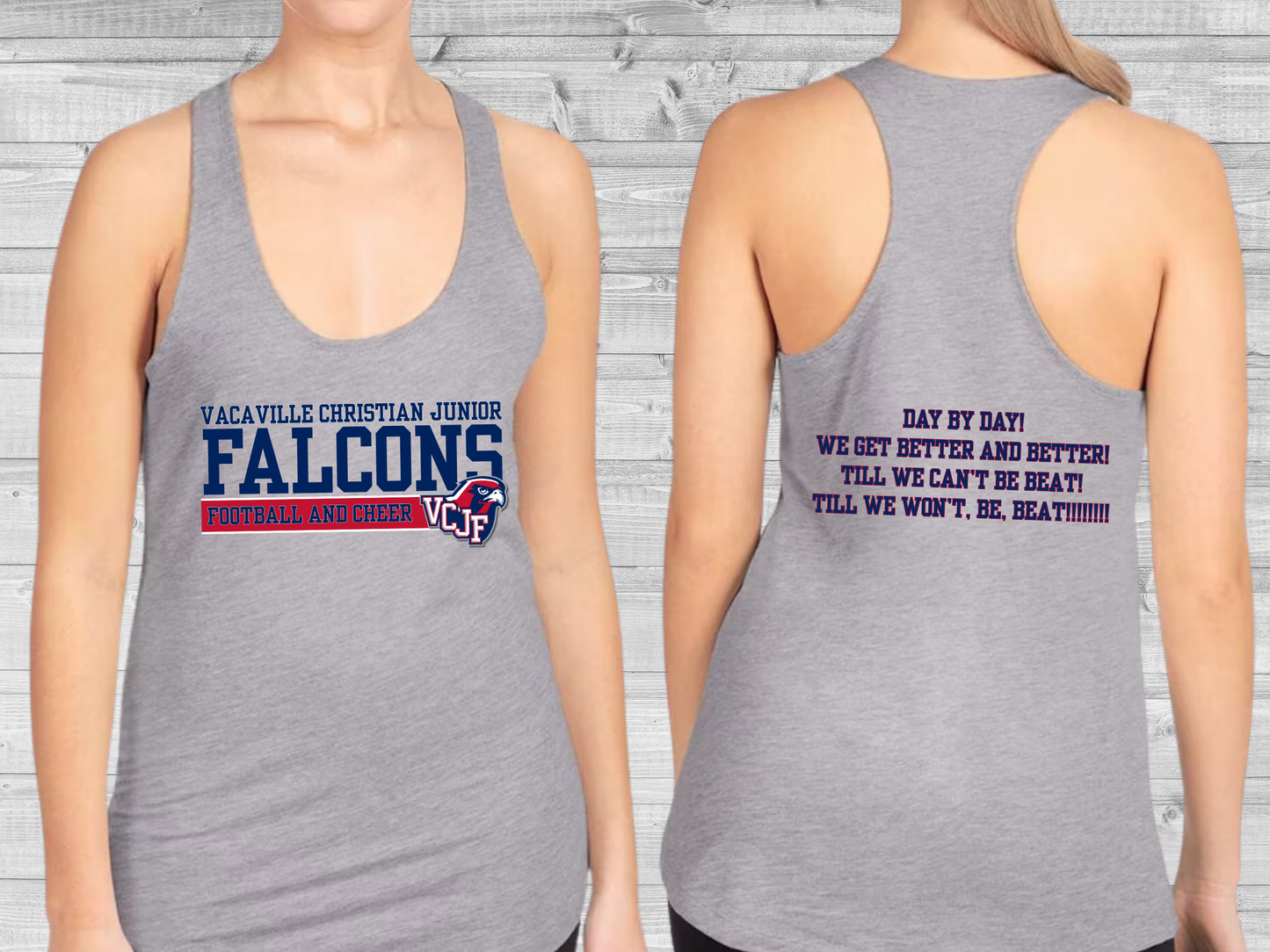 VCJF Football and Cheer Design 4 - Adult