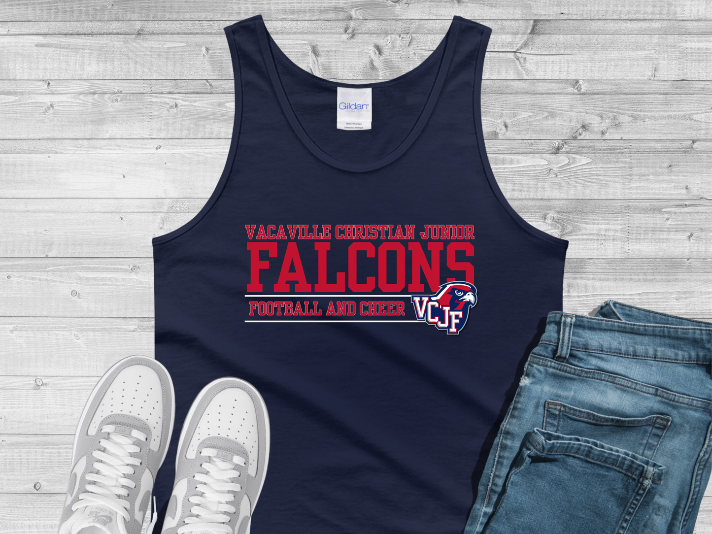 VCJF Football and Cheer Design 4 - Adult