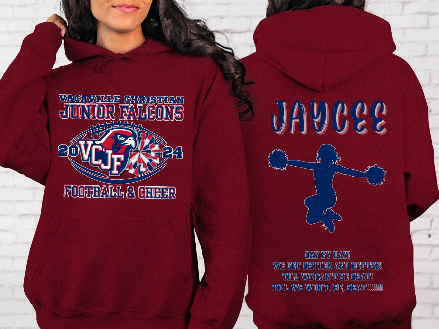 VCJF Football and Cheer Design 5 - Adult