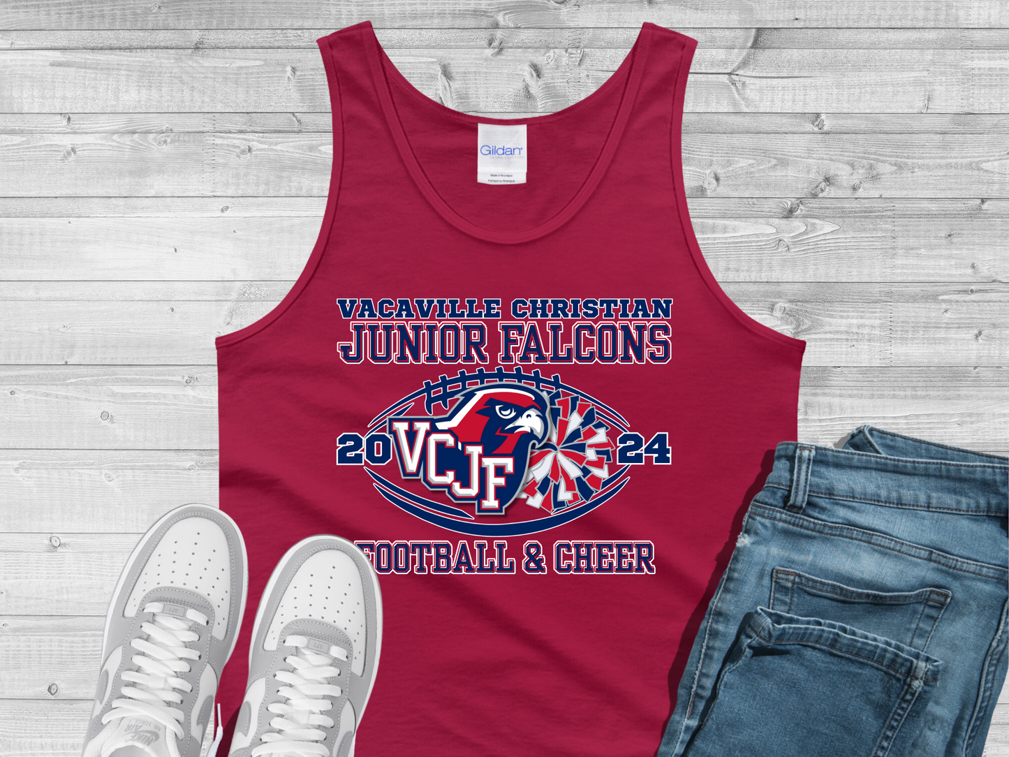 VCJF Football and Cheer Design 5 - Adult