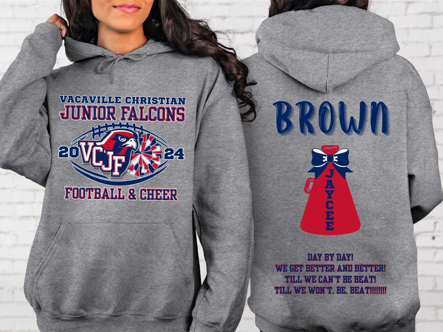 VCJF Football and Cheer Design 5 - Adult
