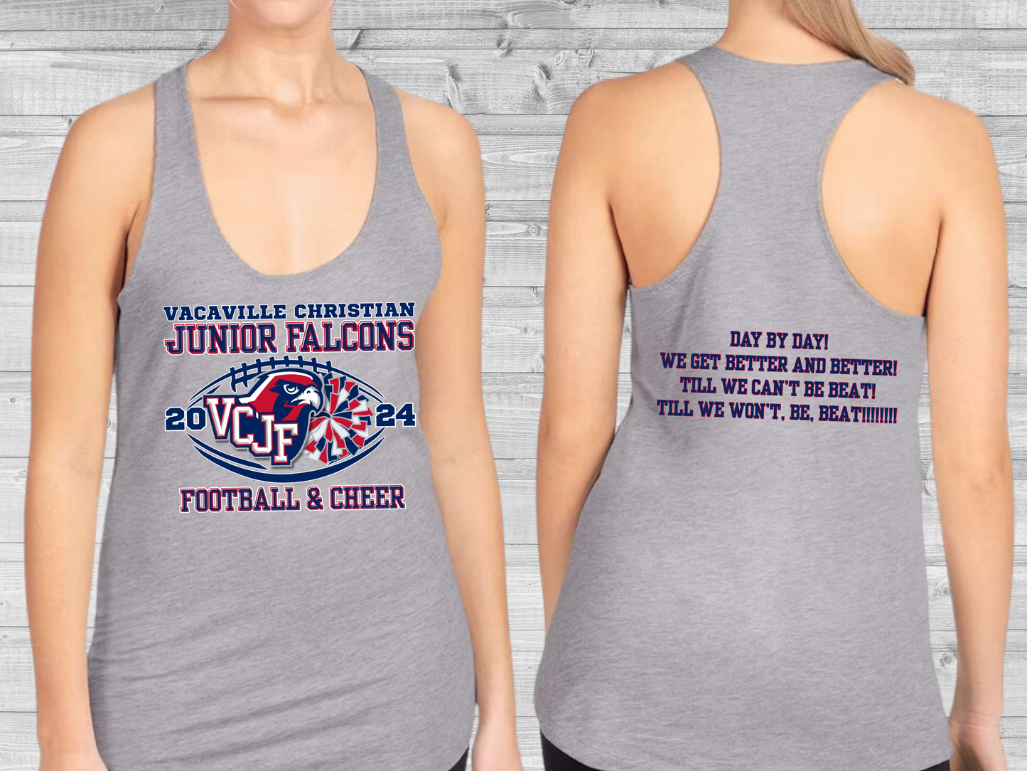 VCJF Football and Cheer Design 5 - Adult