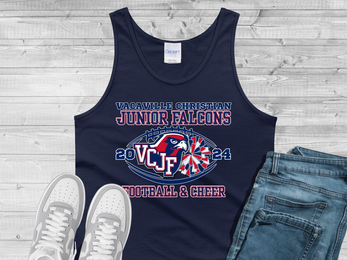 VCJF Football and Cheer Design 5 - Adult