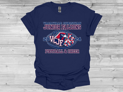 VCJF Football and Cheer Design 5 - Adult
