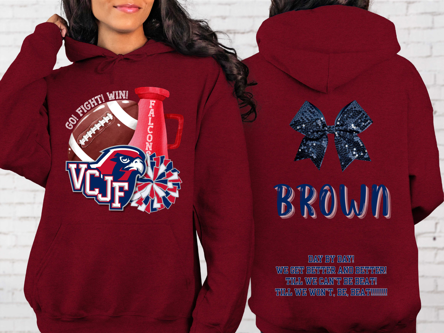 VCJF Football and Cheer Design 6 - Youth
