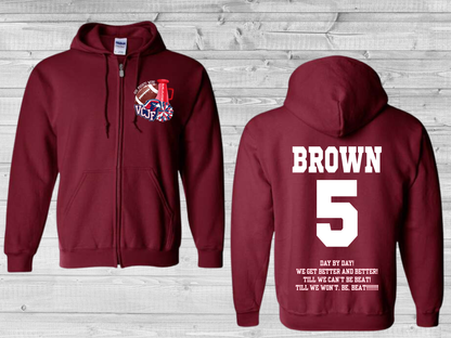 VCJF Football and Cheer Design 6 - Youth