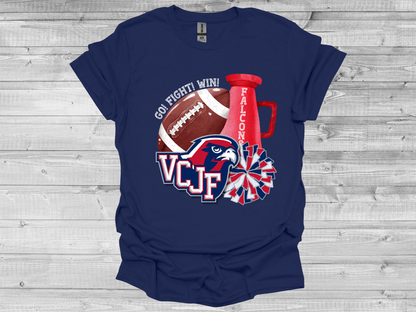 VCJF Football and Cheer Design 6 - Toddler