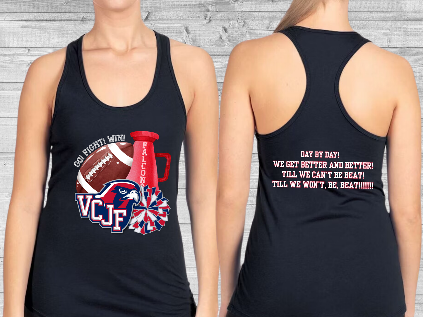 VCJF Football and Cheer Design 6 - Adult