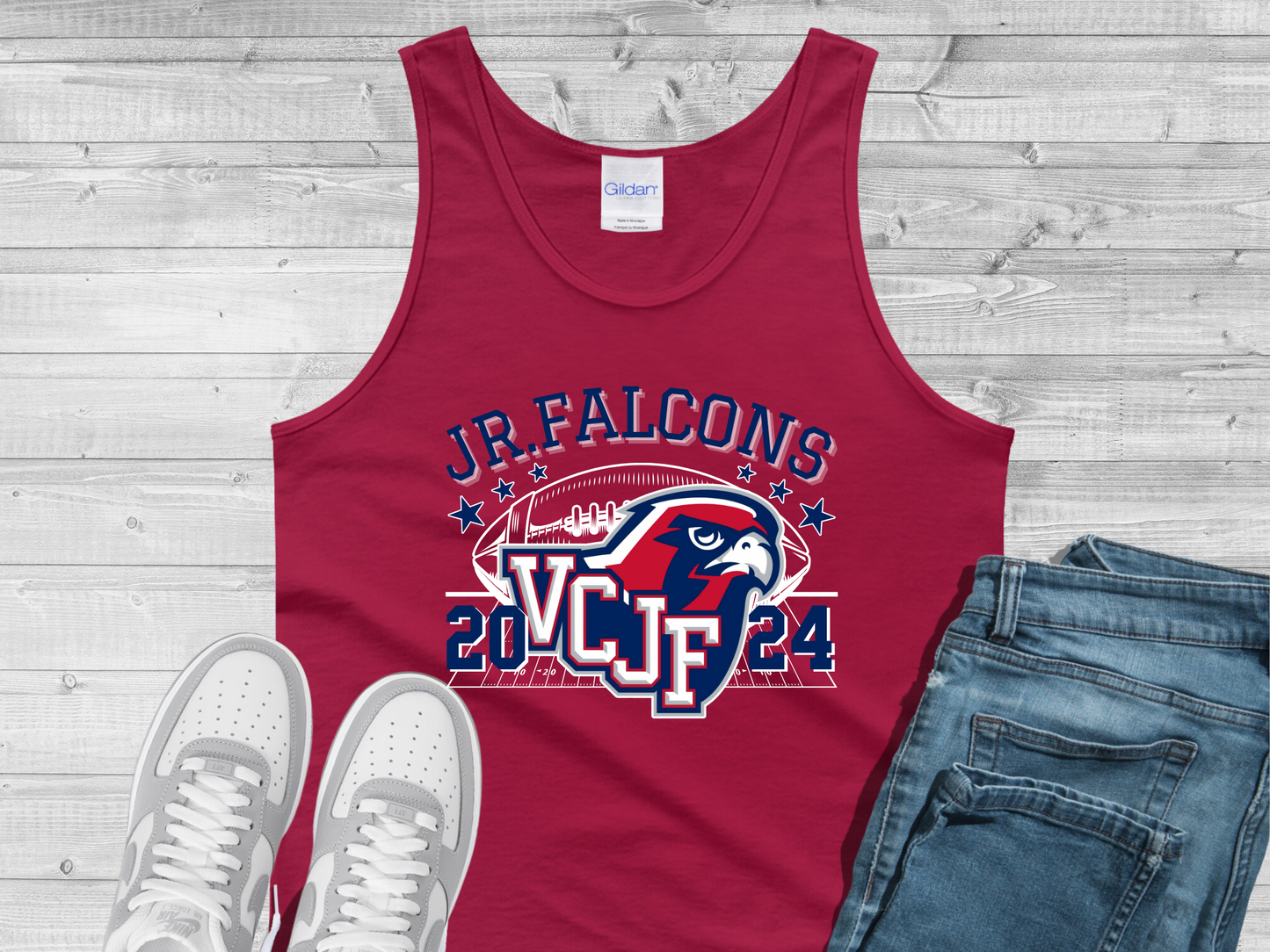 VCJF Football and Cheer Design 7 - Adult