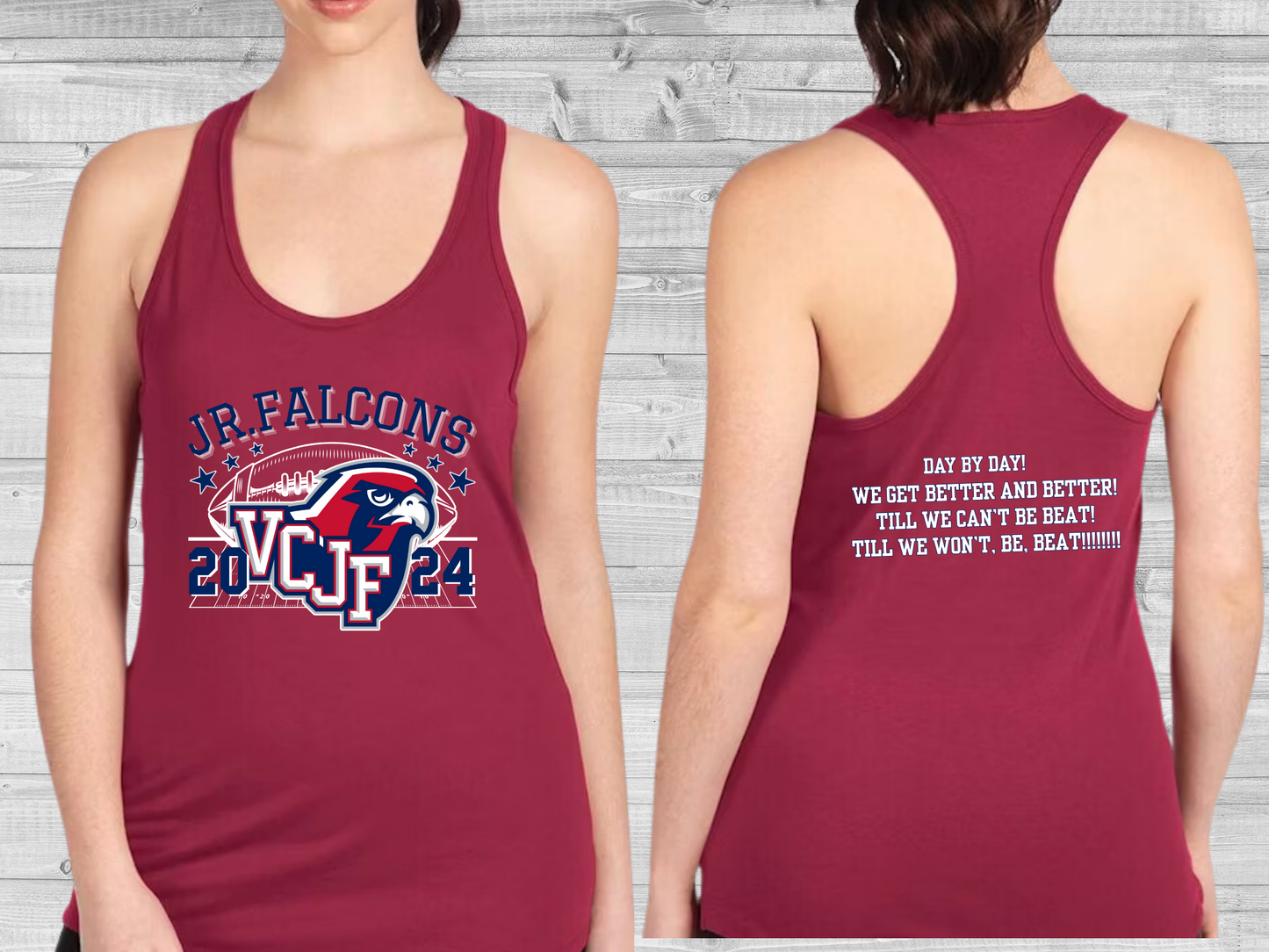 VCJF Football and Cheer Design 7 - Adult