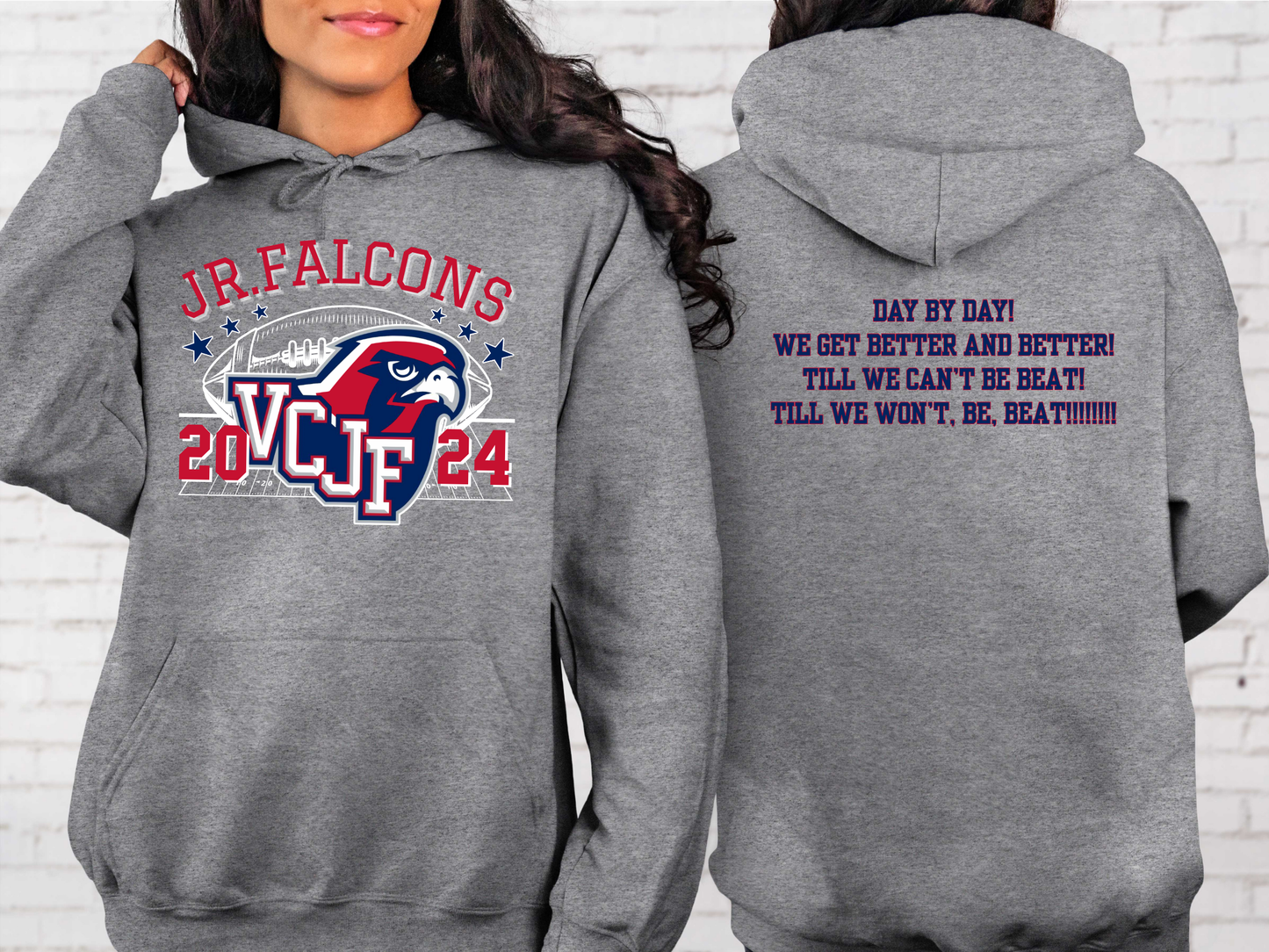 VCJF Football and Cheer Design 7 - Adult