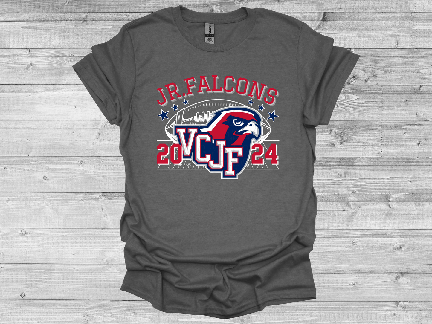 VCJF Football and Cheer Design 7 - Adult