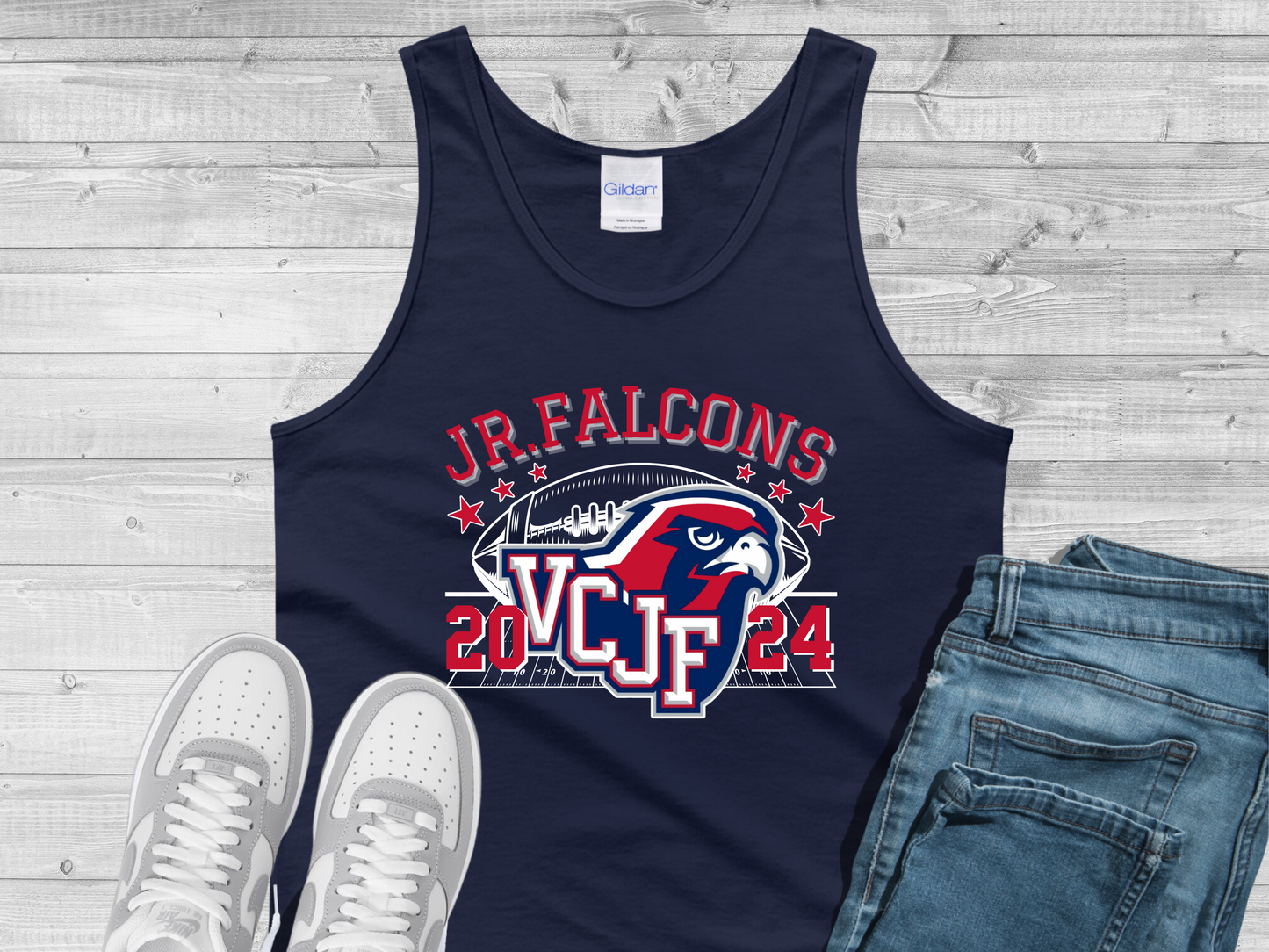 VCJF Football and Cheer Design 7 - Adult