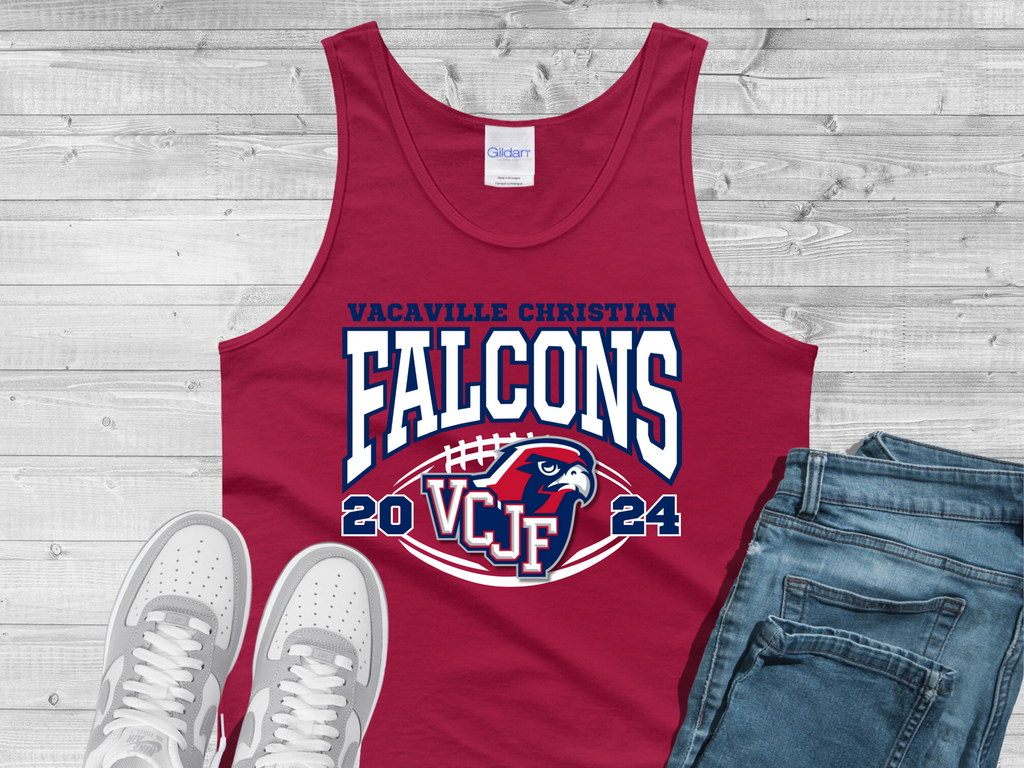 VCJF Football and Cheer Design 9 - Adult