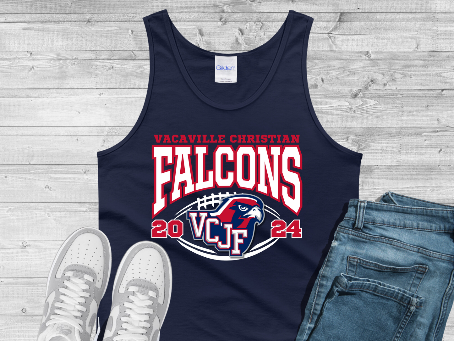 VCJF Football and Cheer Design 9 - Adult