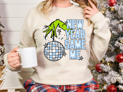 The Mean One New Year Same Me Sweatshirt
