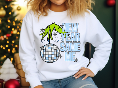 The Mean One New Year Same Me Sweatshirt