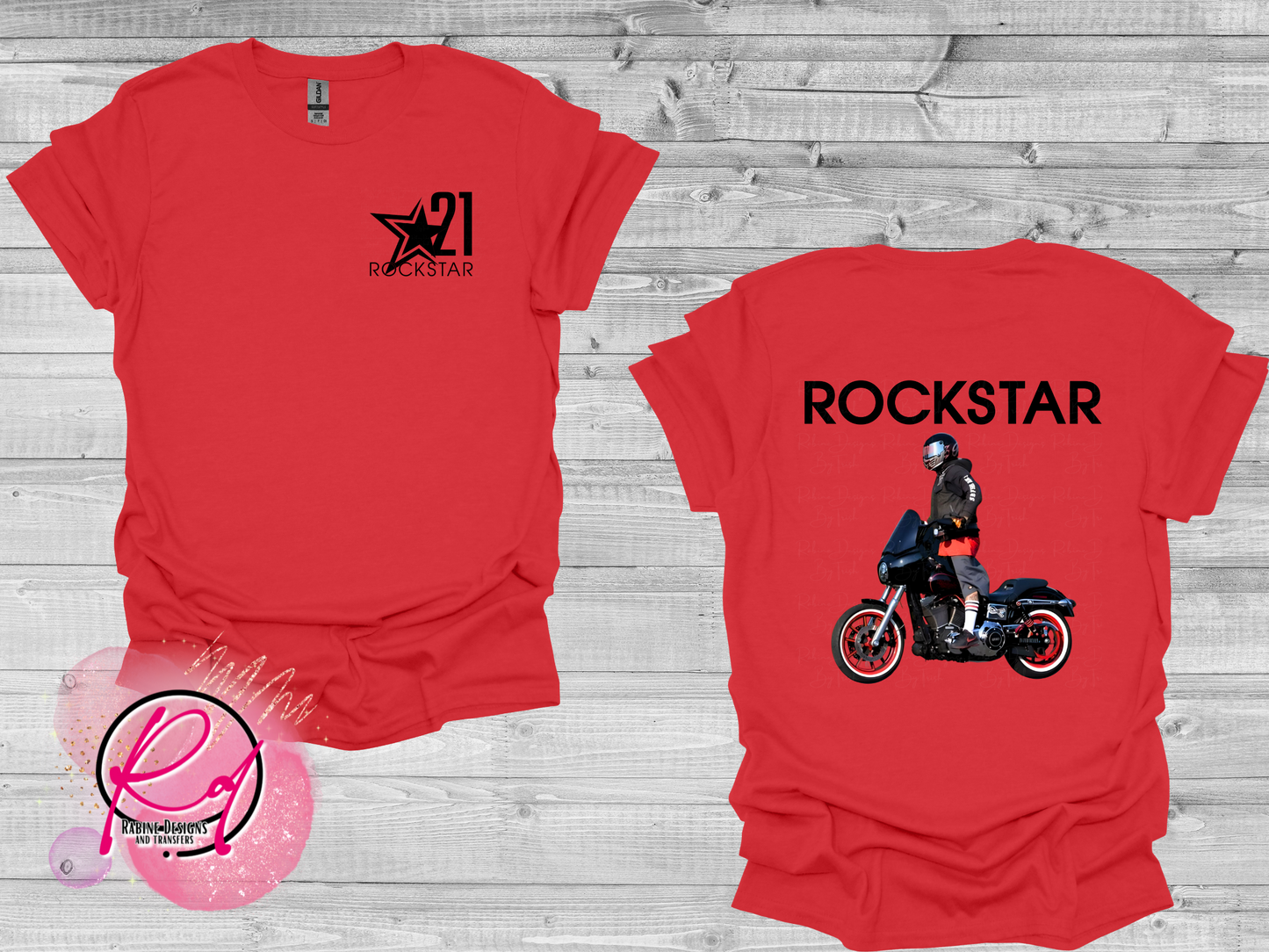 Rockstar 21 Front and Back Design Unisex Shirt, Sweatshirt, or Hoodie