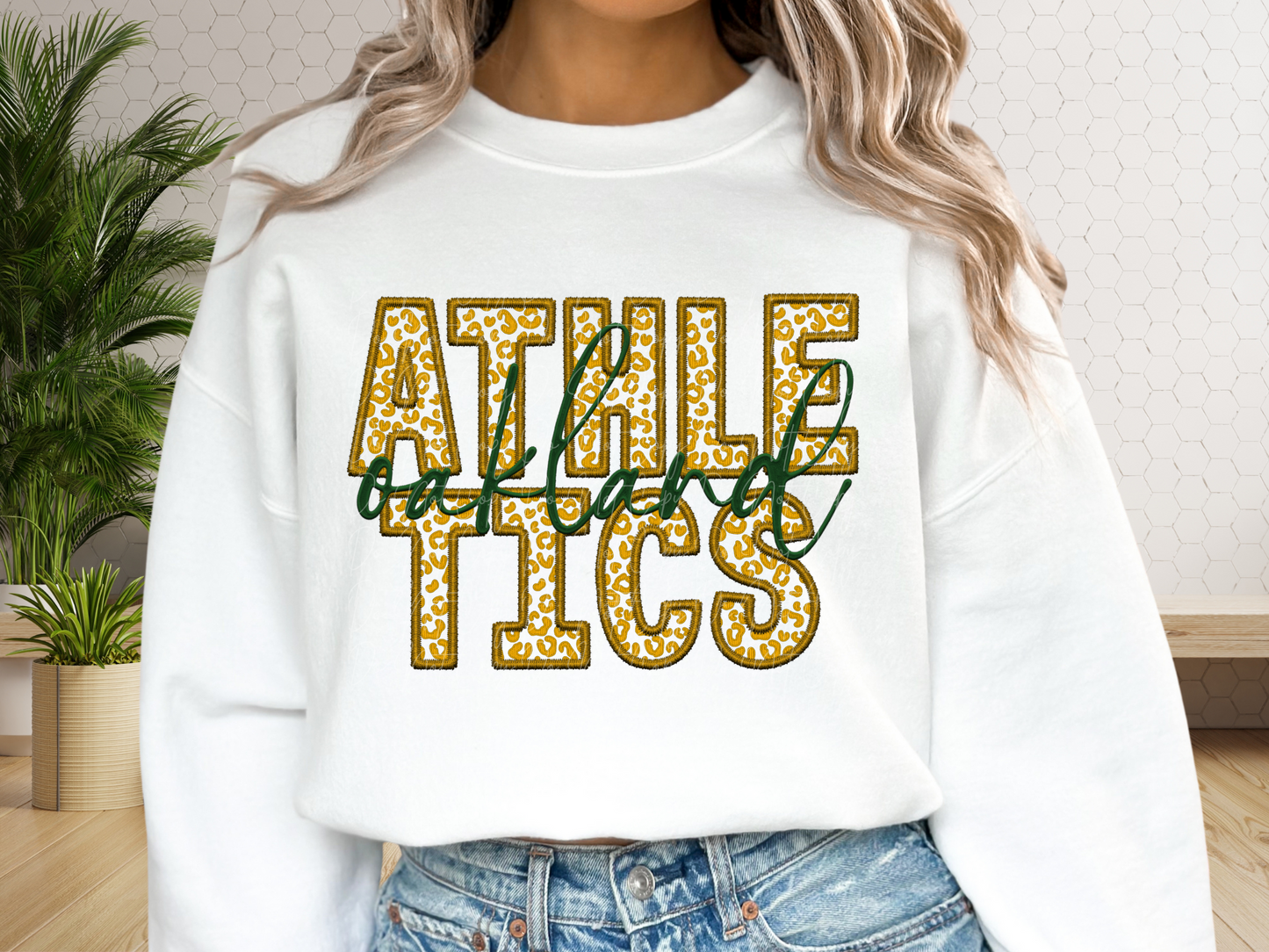 Oakland Athletics Baseball DTF Transfer - SCD1327