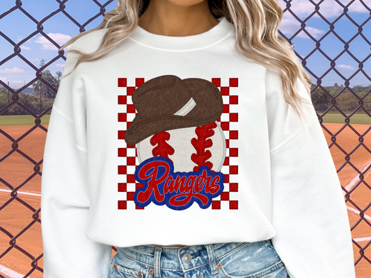 Texas Rangers Baseball DTF Transfer - SCD1339