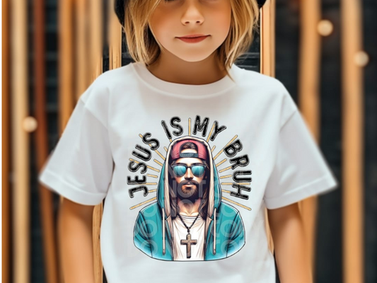 Jesus Is My Bruh DTF Transfer - TED1190