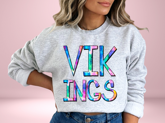 Vikings School Mascot DTF Transfer - TED1298