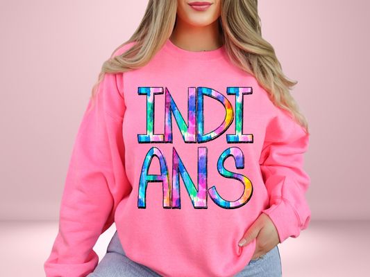 Indians School Mascot DTF Transfer - TED1330