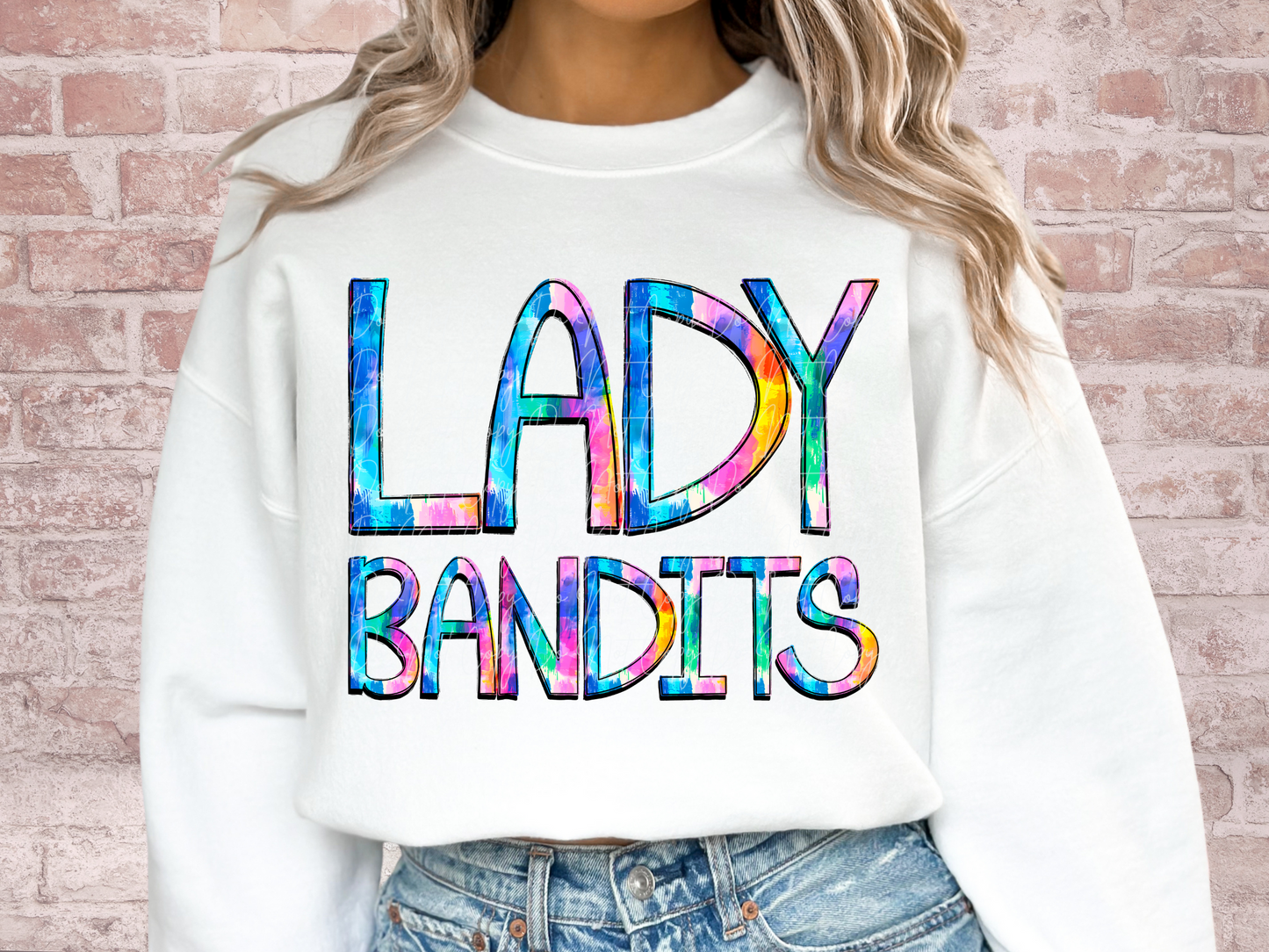 Lady Bandits School Mascot DTF Transfer - TED1333