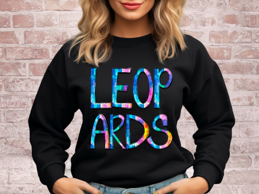 Leopards School Mascot DTF Transfer - TED1334