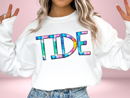 Tide School Mascot DTF Transfer - TED1342