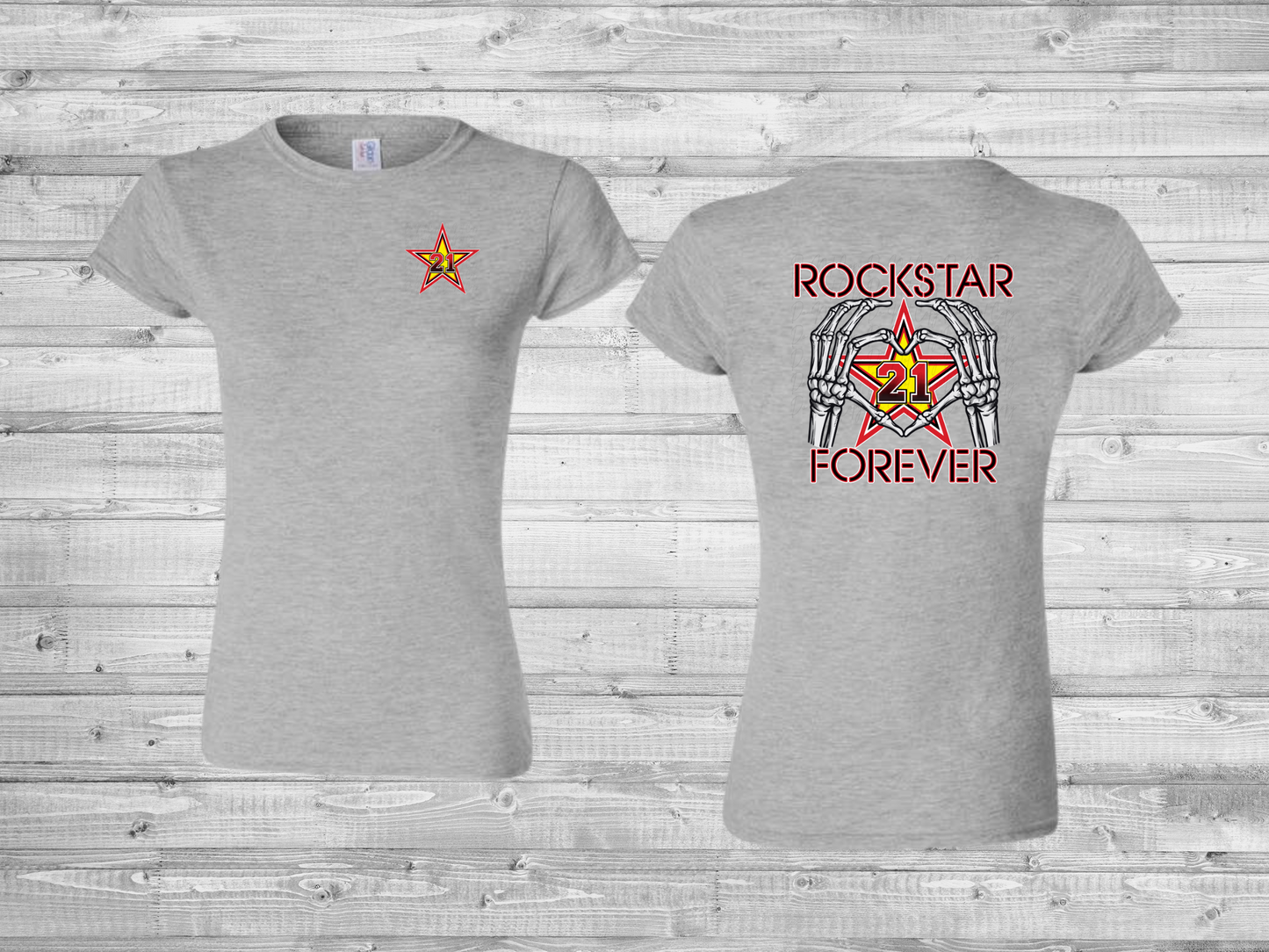 Rockstar Forever 21 Memorial Women's Shirt