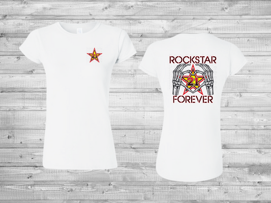 Rockstar Forever 21 Memorial Women's Shirt