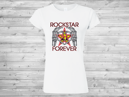 Rockstar Forever Memorial Women's Shirt (Front Design Only)