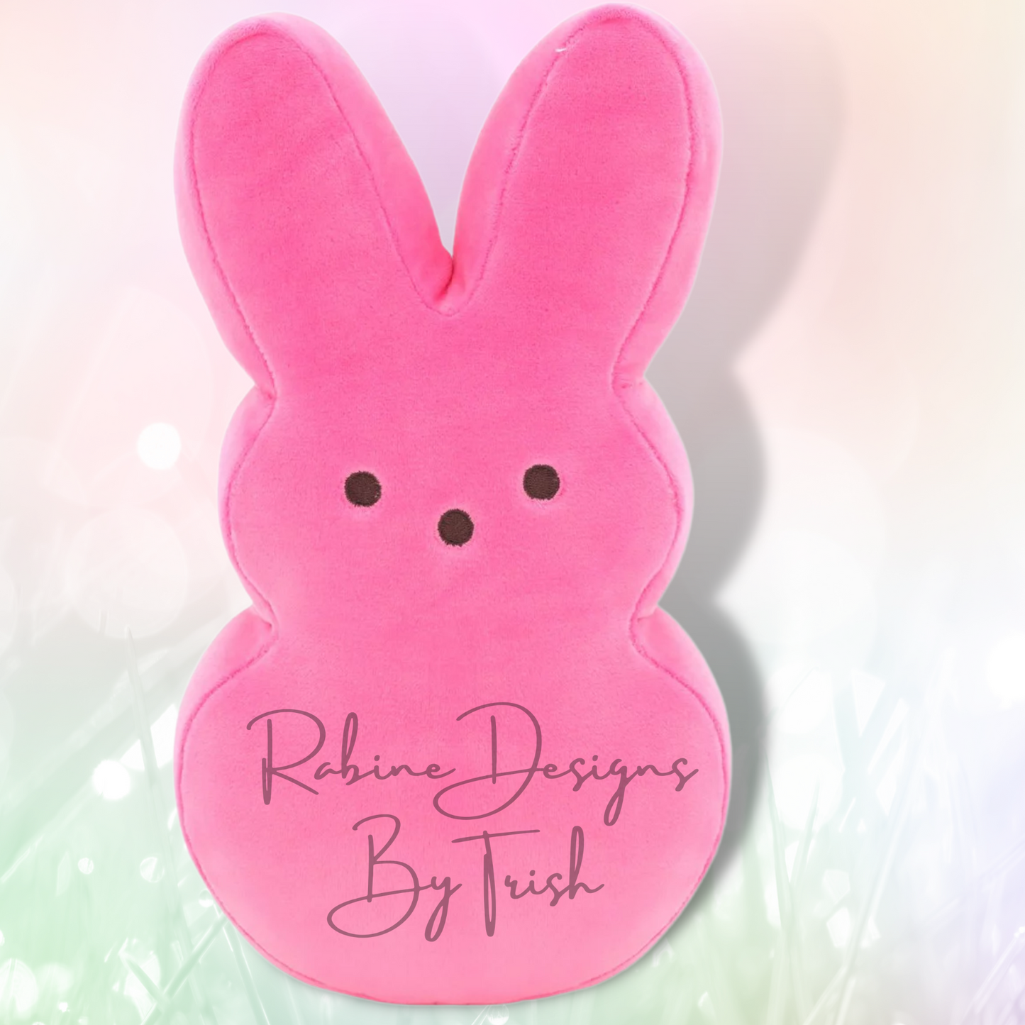 Custom Name Easter Peeps With A Jumbo Easter Egg