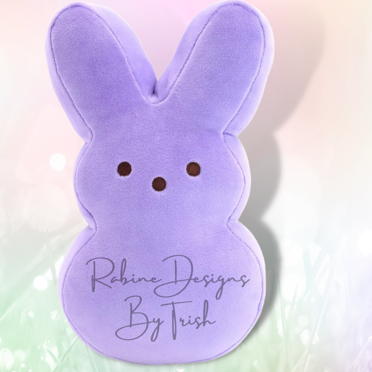 Custom Name Easter Peeps With A Jumbo Easter Egg