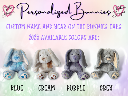 Custom Name Easter Bunnies
