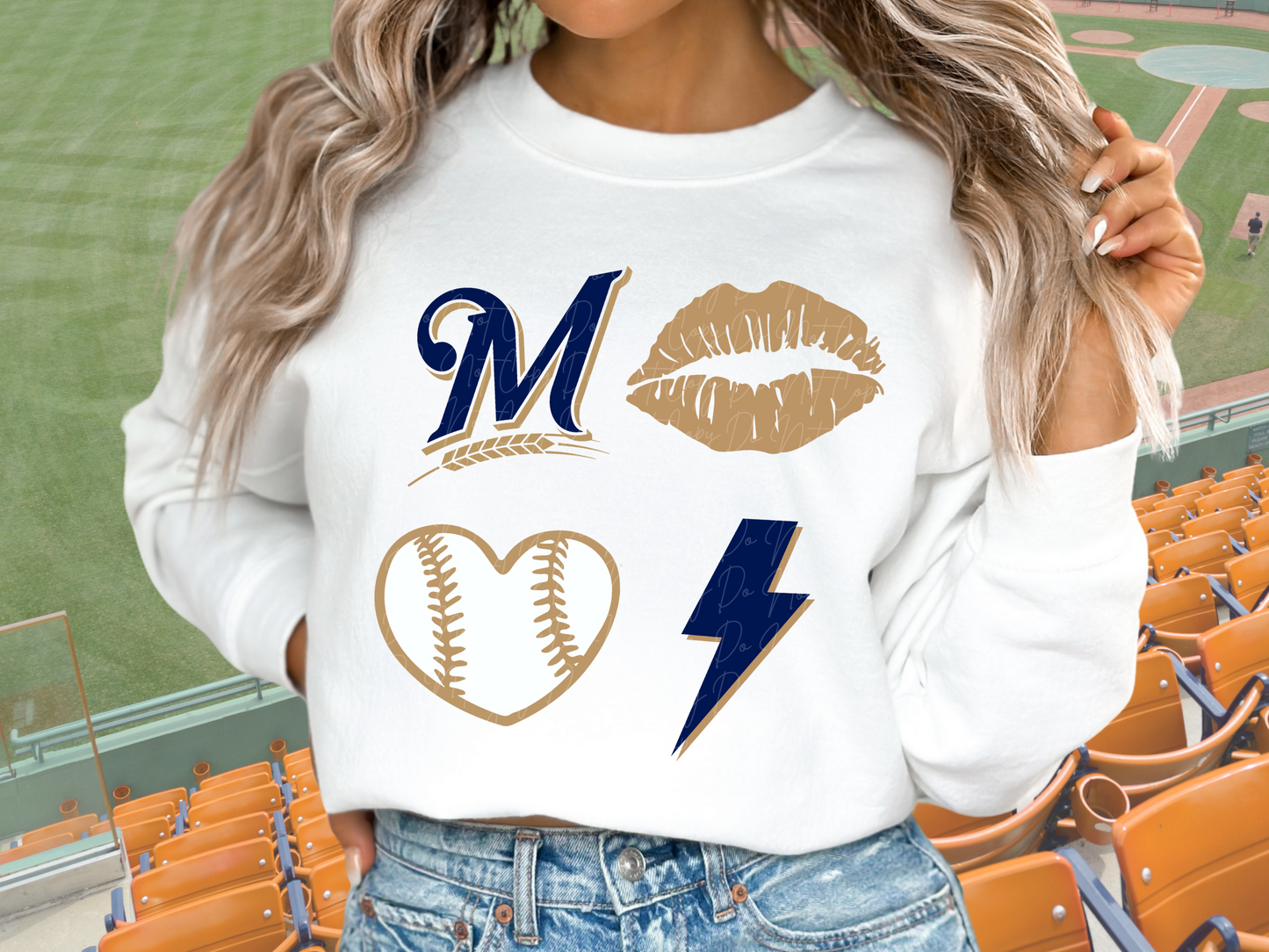Milwaukee Brewers Baseball DTF Transfer - KPI1194
