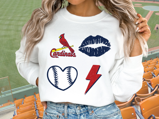 St Louis Cardinals Baseball DTF Transfer - KPI1189