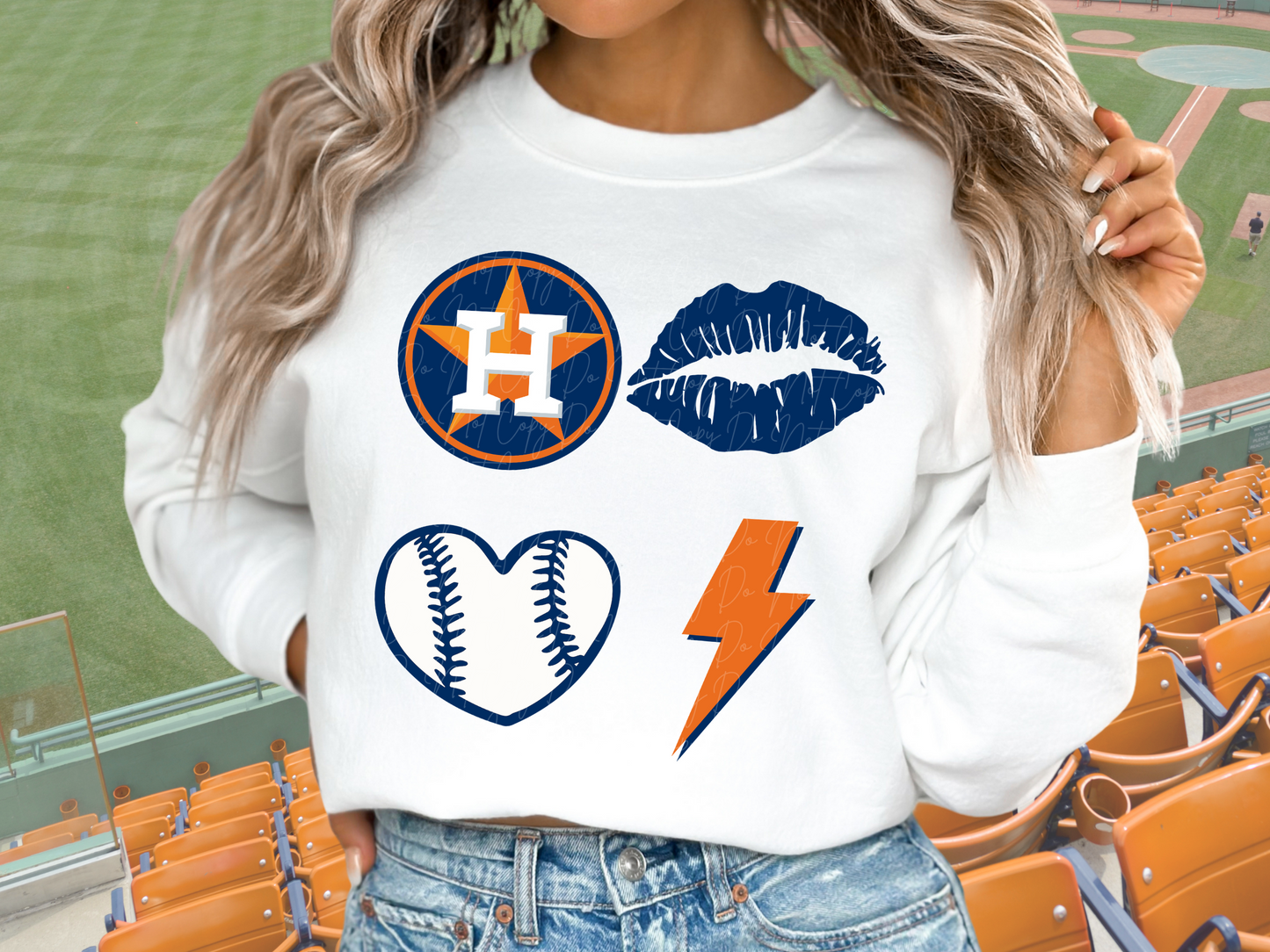 Houston Astros Baseball DTF Transfer - KPI1149