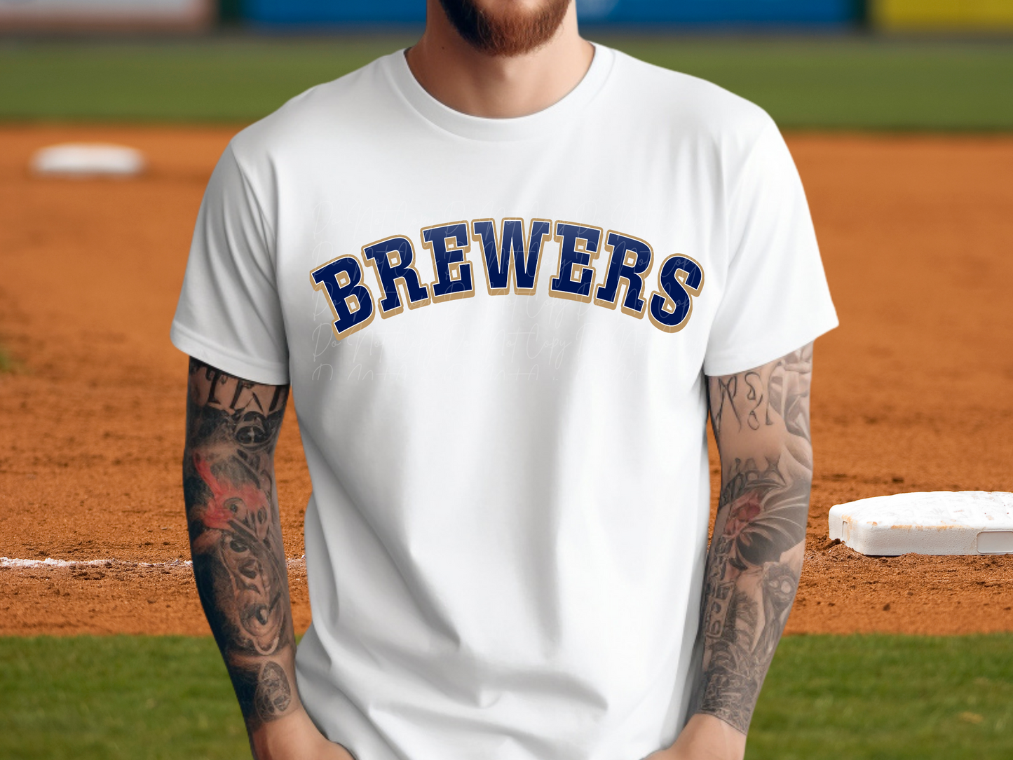 Milwaukee Brewers Baseball DTF Transfer - KPI1198